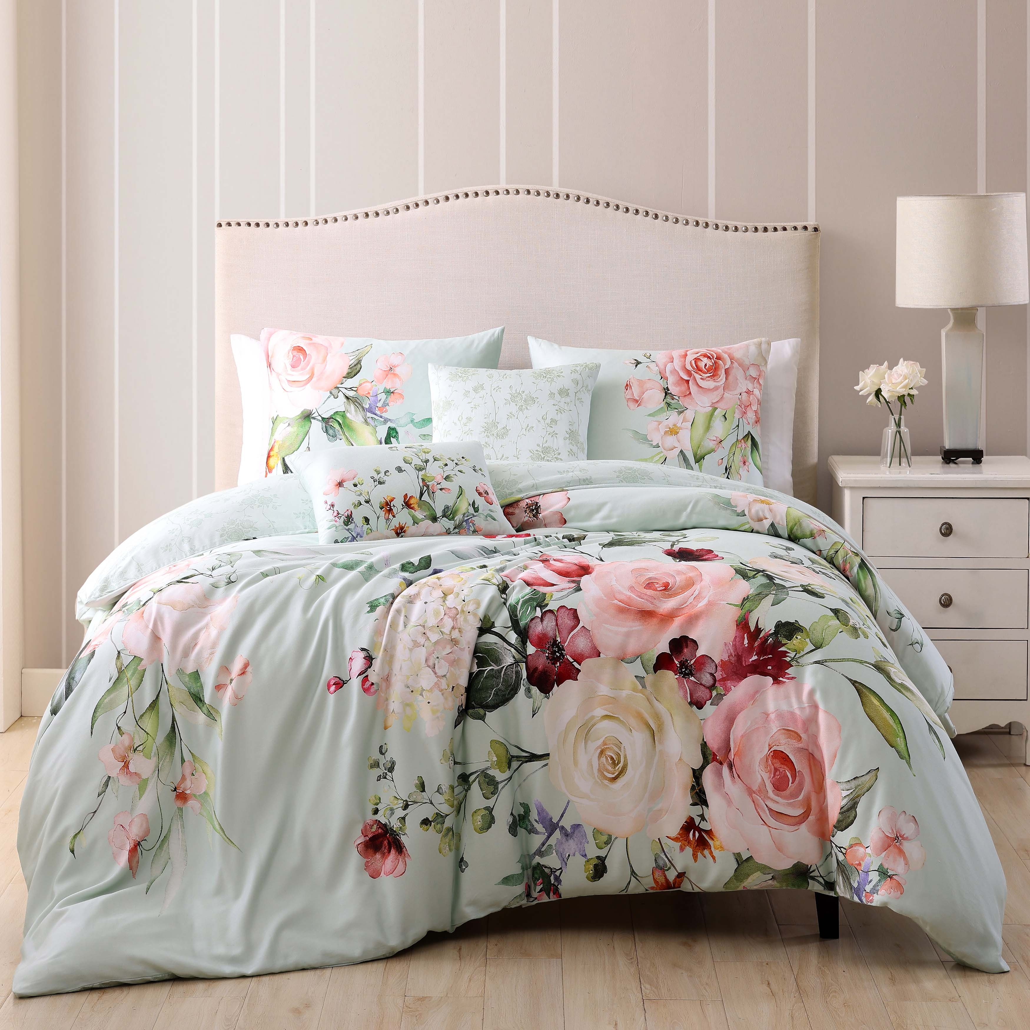 Floral comforter deals set full